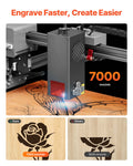 20W Laser Engraver Cutter 300x300mm Wood Leather Glass Metal