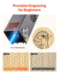 20W Laser Engraver Cutter 300x300mm Wood Leather Glass Metal