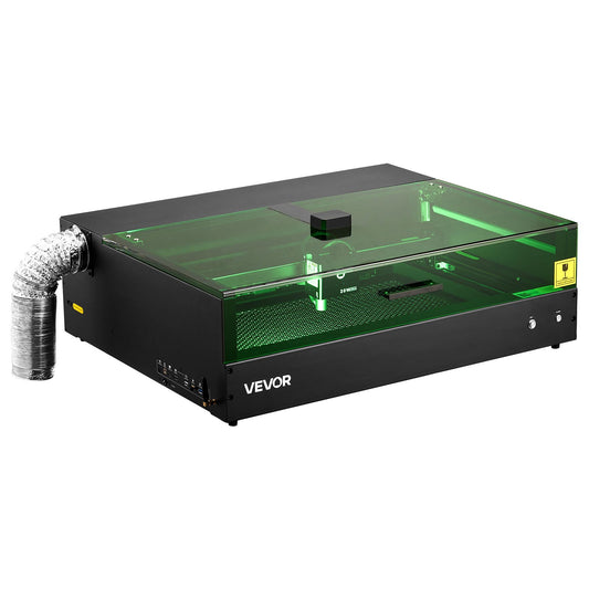 20W Laser Engraver Cutter 500x320mm Wood Leather Glass Metal