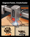 20W Laser Engraver Cutter 400x400mm with Enclosure Camera