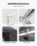 Carport 12x20ft Heavy Duty Car Canopy Shelter Sidewalls White