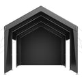 Carport 12x20ft Heavy Duty Car Canopy Shelter Sidewalls White