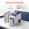 Portable Countertop Ice Maker 45Lbs/24H Self-Cleaning