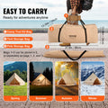 Canvas Bell Tent 5m 4-Season Camping Yurt with Stove Jack