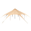 Canvas Bell Tent 5m 4 Seasons Camping Stove Jack