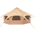 Canvas Bell Tent 5m 4 Seasons Camping Stove Jack