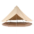 Canvas Bell Tent 7m 12 Person Yurt Camping Stove Jack Breathable