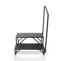 RV Steps 2-Step Carbon Steel Stairs Handrail 199kg Load Capacity