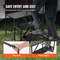 RV Steps 3-Step Carbon Steel Stairs with Handrail 199.58KG Capacity