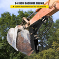 61cm Hydraulic Backhoe Excavator Thumb Attachment Weld On Steel
