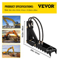 61cm Hydraulic Backhoe Excavator Thumb Attachment Weld On Steel