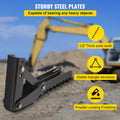 Backhoe Excavator Thumb 91.44cm Weld On 16MM Teeth Steel Plate
