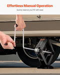 RV Scissor Jacks Set 4 2268kg 10.3-59.5cm Stabilizer Levelling
