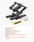 RV Scissor Jacks Set 4 2268kg 10.3-59.5cm Stabilizer Levelling