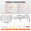 Wall Mounted Folding Table 23.6