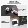 Wall Mounted Folding Desk w/ Chalkboard Storage Space Saving