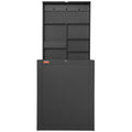 Wall Mounted Folding Desk w/ Chalkboard Storage Space Saving