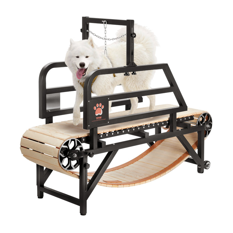 Dog Treadmill 330lbs Medium Pet Running Machine Adjustable Ramp