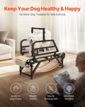 Dog Treadmill 330lbs Medium Pet Running Machine Adjustable Ramp