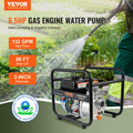 Gasoline Water Pump 50mm 6.5HP 4-Stroke Gas Powered Transfer