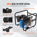 Gasoline Water Pump 50mm 6.5HP 4-Stroke Gas Powered Transfer