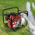 Gasoline Engine Water Pump 80mm 7HP 4-Stroke Gas Powered