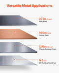 Box Pan Brake 305mm Sheet Metal Bending 20 Gauge Aluminum