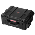 Weatherproof Hard Case 2.5 Cu.ft IP67 Rolling Wheels Black
