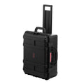 Weatherproof Hard Case 2.5 Cu.ft IP67 Rolling Wheels Black