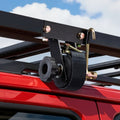 Ladder Rack Ratchet Straps 38mm 2.25m 226.8kg 2 Pack Black