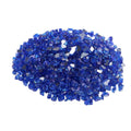 Fire Glass 20LBS Cobalt Blue 1/2 Inch High-Temperature Firepit Rocks