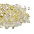 Fire Glass 10LBS 1/2 Inch Gold Reflective Fireplace Rocks High Temperature