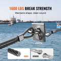 Stainless Steel Cable 3.18mm 7x7 Wire Rope 152.4m Railing