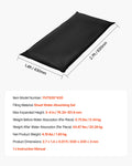 Flood Barrier 6 Pack 830x430mm Reusable Water Absorbent Sandless
