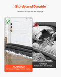Flood Barrier 10 Pack 1530x210mm Sandless Sandbags Water Absorbent