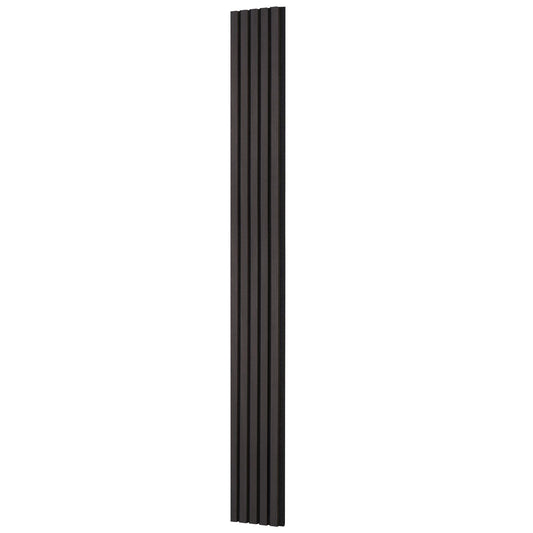 Wood Slat Acoustic Panels 7.9x94.5" MDF Black Oak Noise Reduction