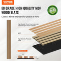 Acoustic Wood Slat Wall Panels 7.9x94.5