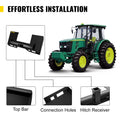 Universal Skid Steer Mount Plate 6.35mm Steel 1360kg Capacity