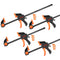 Bar Clamps 30.48cm 15.24cm Quick-Grip F-Clamp 70kg 4-Pack