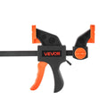 Bar Clamps 30.48cm 15.24cm Quick-Grip F-Clamp 70kg 4-Pack