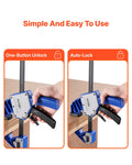 Artisan 60cm Bar Clamp 2-Pack Quick-Grip F-Clamp 154kg Load Limit