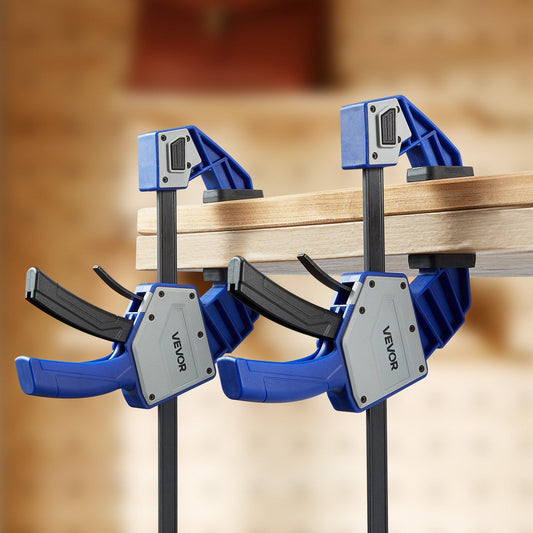 Artisan 60cm Bar Clamp 2-Pack Quick-Grip F-Clamp 154kg Load Limit