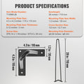 711.2MM Hairpin Furniture Legs, Metal Home DIY Projects for Nightstand, Coffee Table, Desk, 226.8KG Load Capacity with Rubber Floor Protectors, Metal Heavy Duty Sturdy Modern Table Legs, 4PCS