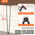 Hairpin Table Legs 711mm 4pcs Metal 226.8kg Heavy Duty DIY