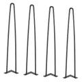 Hairpin Table Legs 711mm 4pcs Metal 226.8kg Heavy Duty DIY