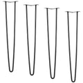 Hairpin Table Legs 711mm 4pcs Metal 226.8kg Heavy Duty DIY
