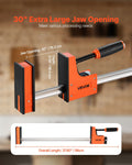 Bar Clamps 76.2cm 2-Pack 680kg Parallel F-Clamp Woodworking