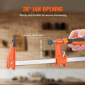 Bar Clamps 914mm 2-Pack 600lbs Quick-Change F Clamp Woodworking