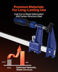 Bar Clamps 4-Pack 91.4cm 272kg F-Clamp Lockable Cast Iron