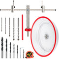 Hole Saw Cutter Kit 40-200mm Twin Blade Dust Shield Recessed Light